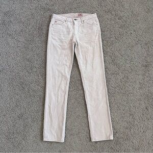 AG Adriano Goldschmied The Prima Ankle Corduroy Womens 26R Light Powder Pink